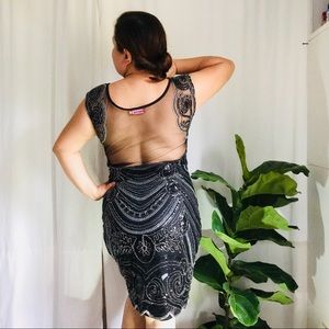 Beaded Evening Dress